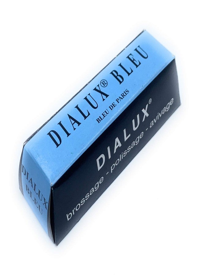 Aone Dialux Blue High Polishing Rouge Bar Used on All Metals for Removing Scratches, Cleaning & High Lustre Finish for Jewellery Making & Repair, Watchmaking, Model Making & Hobby Crafts DIY - Image 1